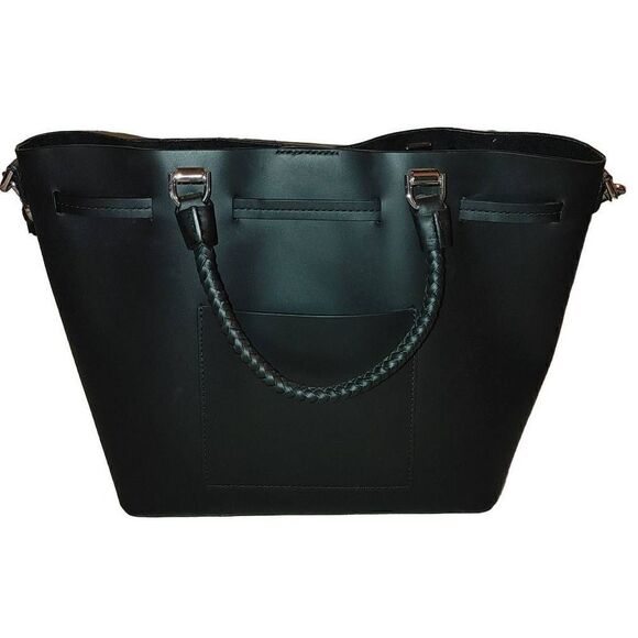 Michael Kors Women's Bag Bucket Blakely Black Leather shoulder/Crossbody Bag - Picture 4 of 12